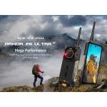 ULEFONE smartphone Armor 26 Ultra Walkie-Talkie, 6.78", 12/512GB, 5G, 15600mAh, IP68/IP69K, μαύρο Smartphones