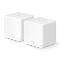 MERCUSYS Mesh WiFi 6 System Halo H60X, 1500Mbps Dual Band, 2τμχ, V.1.0 Access Points