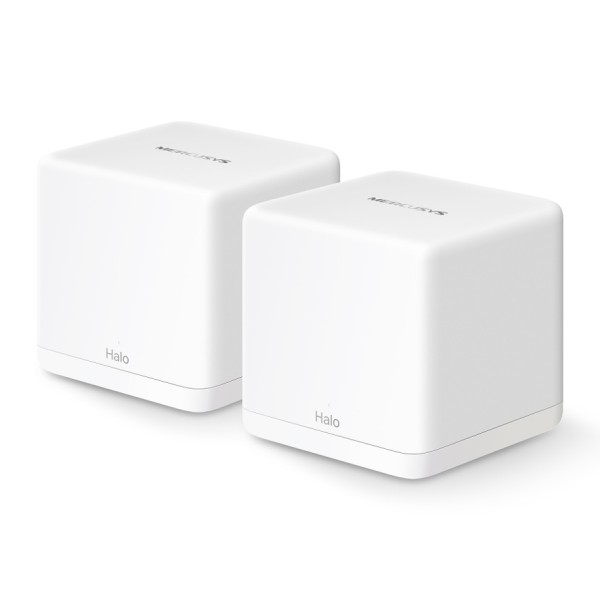 MERCUSYS Mesh WiFi 6 System Halo H60X, 1500Mbps Dual Band, 2τμχ, V.1.0 Access Points