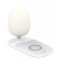 LDNIO ασύρματος φορτιστής Y3 με φωτιστικό, 15W, λευκός Φορτιστές Κινητών