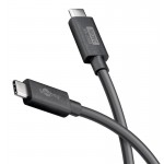 GOOBAY καλώδιο USB-C 74376, USB4, 240W, 80Gbps, 16K/60Hz, 1.2m, μαύρο USB-C (Type-C)