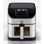 BRUNO φριτέζα αέρος BRN-0194, 8lt, 1800W, inox/μαύρη Συσκευές Ψησίματος-Μαγειρέματος