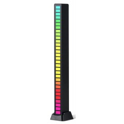 LED φωτορυθμικό φωτιστικό ZS52, RGB, 5W, μαύρο Φωτιστικά