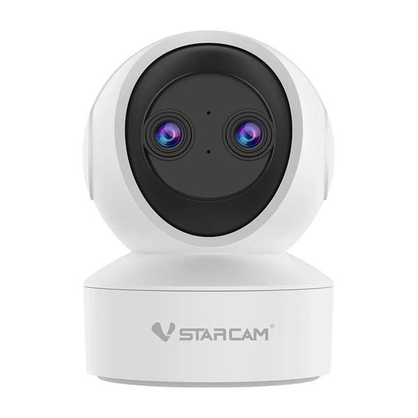 VSTARCAM smart κάμερα CS49D, 3MP, dual lens, WiFi, PTZ, SD Smart Κάμερες