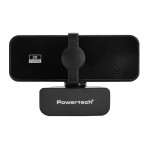 POWERTECH web camera PT-1291, 5MP, 2K Quad HD, αυτόματη εστίαση, 1.5m, μαύρη Web Κάμερες