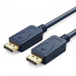 CABLETIME καλώδιο DisplayPort CT-01G, 4K/60Hz, 18 Gbps, 0.5m, μπλε Εικόνα