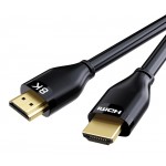 CABLETIME καλώδιο HDMI 2.1 CT-HM8K με Ethernet, 8K/60Hz, 48 Gbps, 2m, μαύρο Εικόνα