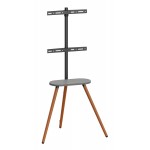 BRATECK βάση τηλεόρασης δαπέδου FS28-44F-04, 43-65", έως 35kg, με ράφι Βάσεις TV - Projectors - PC