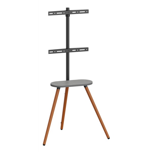 BRATECK βάση τηλεόρασης δαπέδου FS28-44F-04, 43-65", έως 35kg, με ράφι Βάσεις TV - Projectors - PC