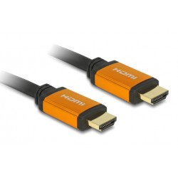 DELOCK καλώδιο HDMI 85726, 8K/60Hz, 48 Gbps, eARC, HDR, 0.50m, μαύρο Εικόνα