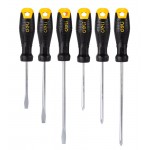 DELI σετ κατσαβίδια DL620006, 3x ίσια & 3x σταυρωτά, μαγνητικά, 6τμχ Κατσαβίδια