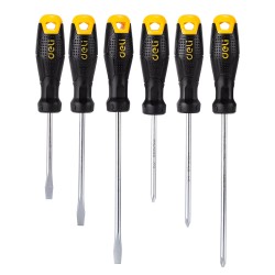 DELI σετ κατσαβίδια DL620006, 3x ίσια & 3x σταυρωτά, μαγνητικά, 6τμχ Κατσαβίδια