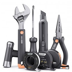 DELI σετ εργαλείων HT0008C, 8τμχ Σετ Εργαλείων