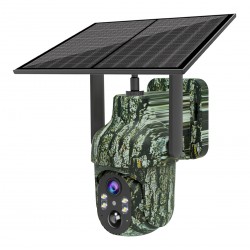 POWERTECH smart ηλιακή κάμερα κυνηγού PT-1318, 3MP, 4G, PTZ, SD, IP65 Smart Κάμερες