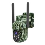 POWERTECH smart ηλιακή κάμερα κυνηγού PT-1318, 3MP, 4G, PTZ, SD, IP65 Smart Κάμερες