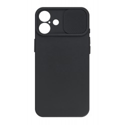 POWERTECH θήκη Camshield Soft MOB-1989 για iPhone 16 Plus, μαύρη Θήκες