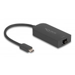 DELOCK αντάπτορας δικτύου 66046, USB-C, 2.5Gbps Ethernet, μαύρος Κάρτες Δικτύου - USB Dongles