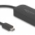 DELOCK αντάπτορας δικτύου 66046, USB-C, 2.5Gbps Ethernet, μαύρος