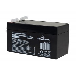 POWERTECH μπαταρία μολύβδου PT-1347, 12V 1.3Ah, T1 Μπαταρίες UPS