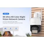 VSTARCAM smart κάμερα CS610Q, 4K/8MP, WiFi, PTZ, SD, IP66 Smart Κάμερες