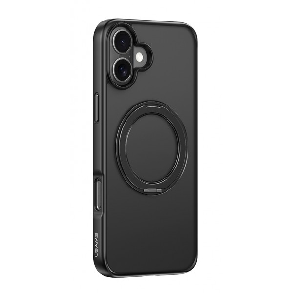 USAMS θήκη GZ US-BH895 για iPhone 16 Plus, διάφανη/μαύρη Θήκες