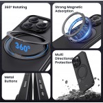 USAMS θήκη GZ US-BH895 για iPhone 16 Plus, διάφανη/μαύρη Θήκες