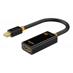 CABLETIME αντάπτορας mini DisplayPort σε HDMI CT-AV589-02G4K, 4K/30Hz, μαύρος Εικόνα