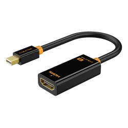 CABLETIME αντάπτορας mini DisplayPort σε HDMI CT-AV589-02G4K, 4K/30Hz, μαύρος Εικόνα
