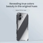 NILLKIN θήκη Nature TPU Pro για iPhone 16, διάφανη-μπλε Θήκες