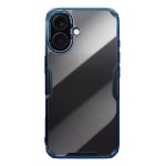 NILLKIN θήκη Nature TPU Pro για iPhone 16 Plus, διάφανη-μπλε Θήκες