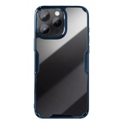 NILLKIN θήκη Nature TPU Pro για iPhone 16 Pro Max, διάφανη-μπλε Θήκες