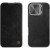 NILLKIN θήκη Qin Prop Leather για iPhone 16 Pro Max, δερμάτινη, μαύρη