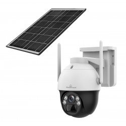 POWERTECH smart ηλιακή κάμερα PT-1341, 4MP, WiFi, PTZ, SD, IP66 Smart Κάμερες