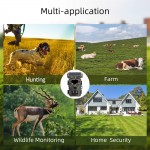 SUNTEK ηλιακή κάμερα κυνηγού MINI700, PIR, 20MP/1080p, SD, IP65 Smart Κάμερες