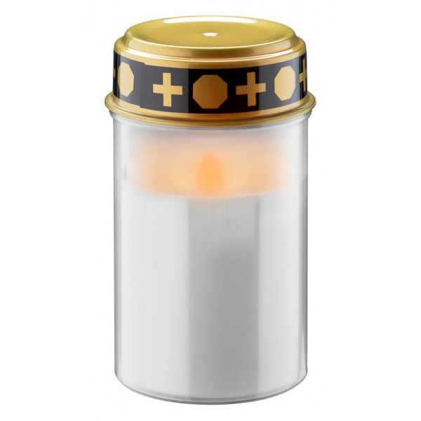 GOOBAY LED φωτιστικό κερί αφιέρωσης 74367, 2400K, IP44, λευκό Φωτιστικά