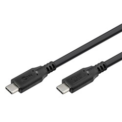 GOOBAY καλώδιο USB-C 74185, USB4, 240W, 40Gbps, 8K/60Hz, 1.8m, μαύρο USB-C (Type-C)