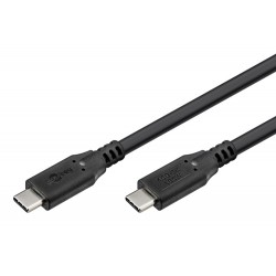 GOOBAY καλώδιο USB-C 74193, USB4, 100W, 40Gbps, 8K/60Hz, 2m, μαύρο USB-C (Type-C)