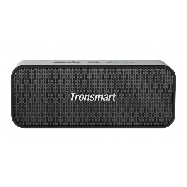 TRONSMART φορητό ηχείο T2 Plus Upgraded, 20W, Bluetooth/NFC, 4000mAh, μαύρο Ηχεία