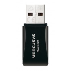 MERCUSYS ασύρματος USB αντάπτορας δικτύου MW300UM, 300Mbps, Ver 4.0 Κάρτες Δικτύου - USB Dongles