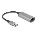 DELOCK αντάπτορας δικτύου 81571, USB, 5Gbps Ethernet, ασημί Κάρτες Δικτύου - USB Dongles