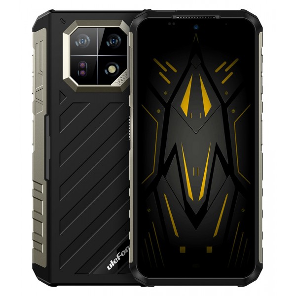 ULEFONE smartphone Armor 22, 6.58", 8/256GB, 6600mAh, IP68/IP69K, μαύρο Smartphones