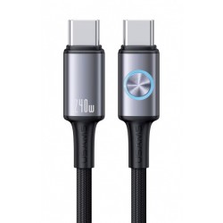 USAMS καλώδιο USB-C SJ751, 240W, 480Mbps, 1.2m, μαύρο USB-C (Type-C)