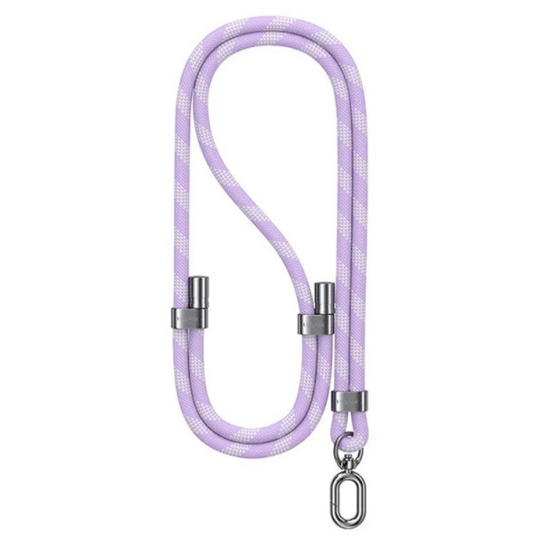 USAMS κορδόνι λαιμού για κινητά ZB316, 160cm, universal, μωβ Θήκες