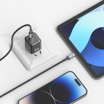 USAMS καλώδιο Lightning σε USB-C SJ753, 30W, 480Mbps, 1.2m, μπεζ USB-C (Type-C)