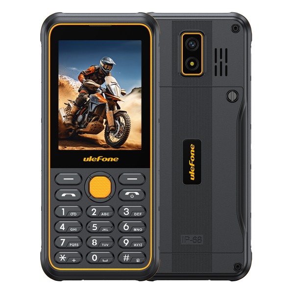 ULEFONE κινητό τηλέφωνο Armor Mini 4, IP68, 2.8", dual SIM, 4G, μαύρο Κινητά Τηλέφωνα
