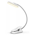 GLOCUSENT LED φακός διαβάσματος GLCSNTA2404, επαναφορτιζόμενος, έως 60lm, λευκός Φακοί