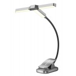 GLOCUSENT LED φακός διαβάσματος GLCSNTA2301, επαναφορτιζόμενος, έως 50lm, γκρι Φακοί