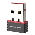 POWERTECH ασύρματος USB αντάπτορας δικτύου PT-1384, 150Mbps WiFi Κάρτες Δικτύου - USB Dongles