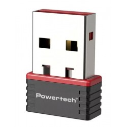 POWERTECH ασύρματος USB αντάπτορας δικτύου PT-1384, 150Mbps WiFi Κάρτες Δικτύου - USB Dongles