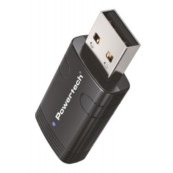 POWERTECH ασύρματος USB αντάπτορας δικτύου & Bluetooth 5.3 PT-1387, 900Mbps WiFi 6 Κάρτες Δικτύου - USB Dongles